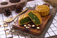 翡翠莲蓉 Pandan Lotus Mooncake (1pc)
